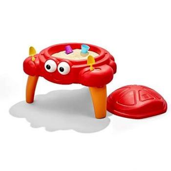 Step2 Crabbie mesa de arena roja niños niños pequeños al aire libre jardín juego 866100