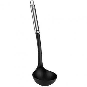 Metaltex CAZO Sopa Nylon/INOX 'Triunfo', Acero Inoxidable, Negro, Estandar