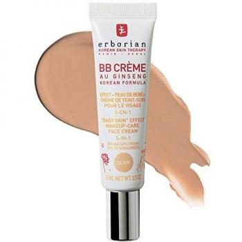 Erborian BB Cream 'Baby Skin' Effect Make-Up-Care Face Cream 5-In-1 SPF20 15ml Clair
