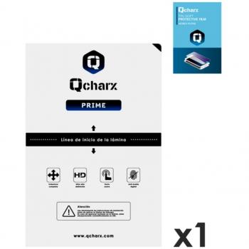 Lámina de Protección Frontal Qcharx Hidrogel Prime QX1 - 1 Unidad, Compatible con QX1 y QX1 Lite