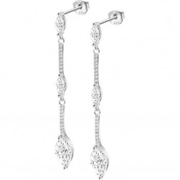 Pendientes Lotus Silver LP3684-4/1 de Plata con Circonita, Elegantes y Brillantes