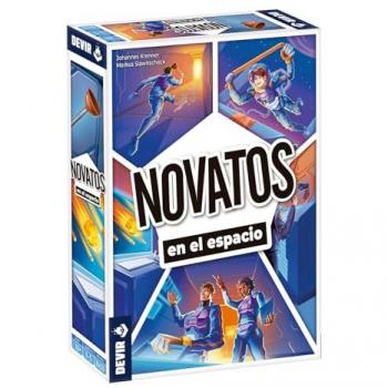 Juego de Mesa Novatos en el Espacio, Devir - Juego de Mesa Cooperativo para 3-5 Jugadores a Partir de 10 Años