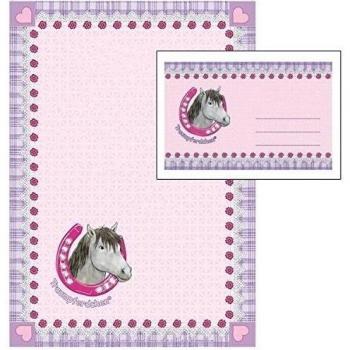 Juego de papel de carta A4.