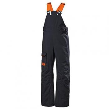 Helly Hansen Summit Bib PrimaLoft Children's Ski Pants Navy/Orange 16
