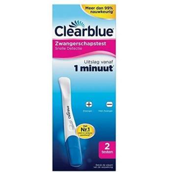 Prueba de Embarazo Clearblue Plus Detección Rápida Duopack 2 Unidades