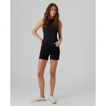 Short vaquero de mujer fit