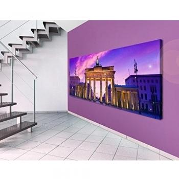 Cuadro de lienzo no.520 This Is Berlin! 120x40cm, Größe:40cm x 120cm x 4cm