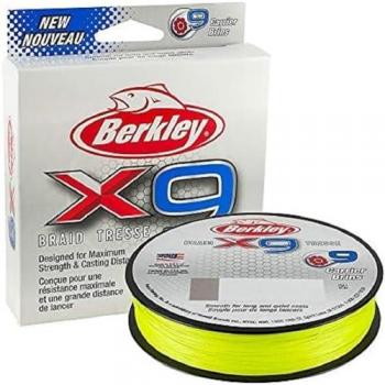 Berkley Línea Trenzada X9 300 M Gris y Verde Unisex Adulto
