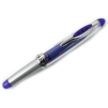 Pilot Vortex Fountain Pen - Medium Nib - Clear Blue