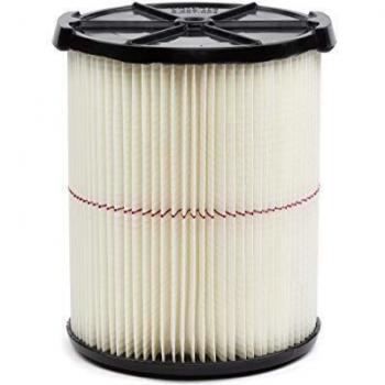 CRAFTSMAN CMXZVBE38754 Red Stripe General Purpose Wet Dry Vac Replacement Filter for 5 to 20 Gallon Shop Vacuums