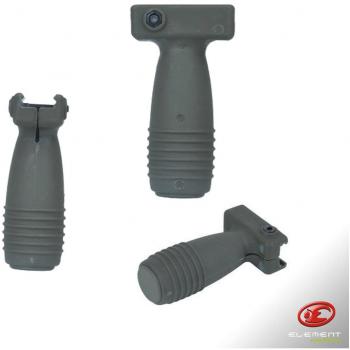 ELEMENT AIRSOFT BRAZO DELANTERO EMPUÑADURA VERTICAL SIF 20 mm RAIL M4 G36 Verde verde