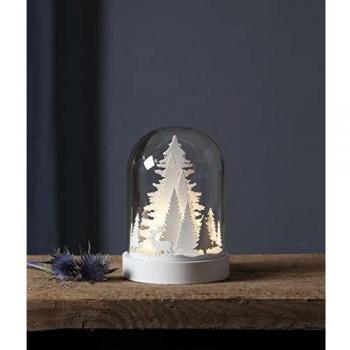 Lámpara Decorativa LED Kupol Escena de Bosque Blanca 0,18W