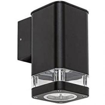 Aplique Exterior Rabalux Sintra GU10 1x25W IP44 Aluminio Negro 15,5 cm