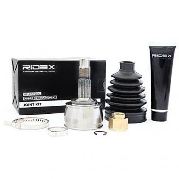 Kit de Articulación Semieje RIDEX 5J0103 para OPEL, FIAT y PEUGEOT, Incluye Juego de Juntas, Lado de Rueda, Delantero