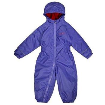 Regatta Kids Splosh III Traje impermeable y transpirable aislado todo en uno para exteriores, azul