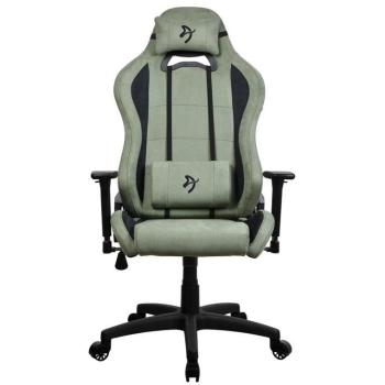 Silla Gaming Arozzi Torretta SuperSoft - Verde Bosque, Microfibra Ergonómica, Reclinable, 3D-Armlehnen