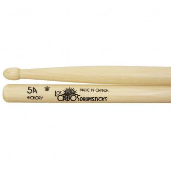 Los Cabos 5A White Hickory Wood Tip Drumsticks