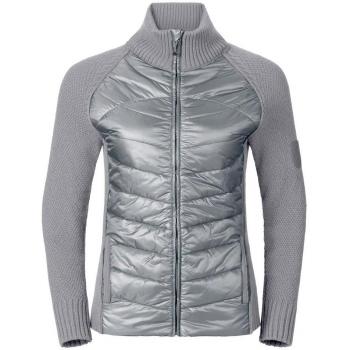 Odlo - X Pod Hybrid Midlayer Full Zip, color silver, talla L