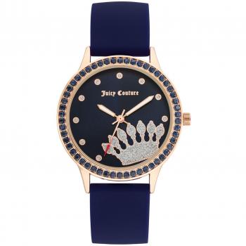 Juicy Couture Women's Watch JC1342RGNV, 38mm, Transparent