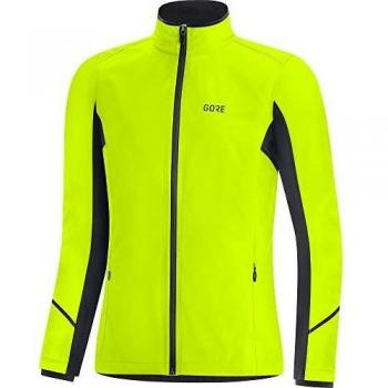 Gore Wear R3 Women's Partial GORE-TEX INFINIUM™ Jacket - Neon Yellow/Black - XS