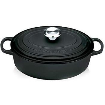 Cocotte Ovalada de Hierro Colado Esmaltado Le Creuset 27 cm - Signature Negra