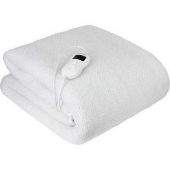 Briebe EB1132 Calienta Camas Eléctrico con Control de Temperatura y Temporizador, Medidas 160x100 cm