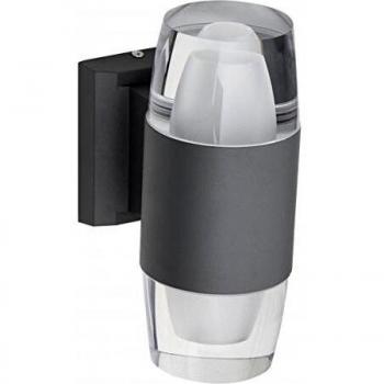 Venta online Aplique Exterior led 18w 4000k Jamaica Gris 1440lm Ip65 21x15x9 2 Luces
