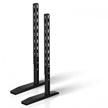 Soporte de Mesa Nilox PE1475PR para Pantalla Plana Independiente de 139,7 cm (55) en Color Negro con Capacidad de Carga hasta 100 kg