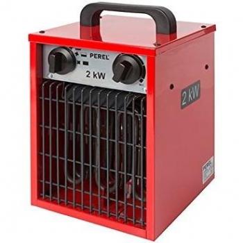 Calefactor Perel 2000 W - Termoventilador con Función Ventilador, Termostato y Protección IP X4