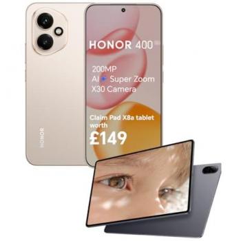 Smartphone Honor 400 5G Dual SIM 8GB RAM 256GB Oro del Desierto AMOLED 6.55