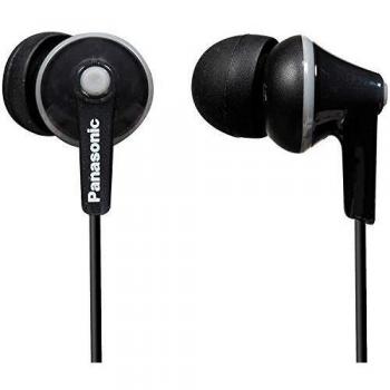 Panasonic RP-HJE125E-K Ergo Fit In-Ear Headphone - Black