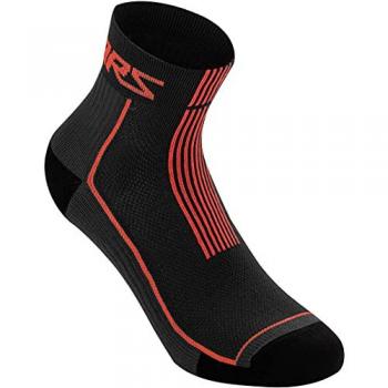 Calcetines Alpinestars Summer 9 Negro/Rojo, Talla M, Verano