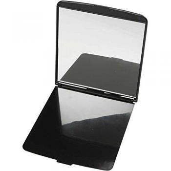 Espejo Negro 18x16 cm, 1 pieza