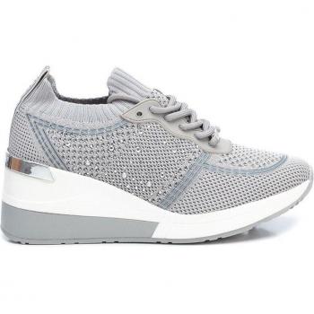 Zapatillas deportivas de mujer Xti blancas con cierre de cordón