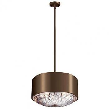 Lámpara Colgante de Techo Botanic de 4 Luces en Latón, E27