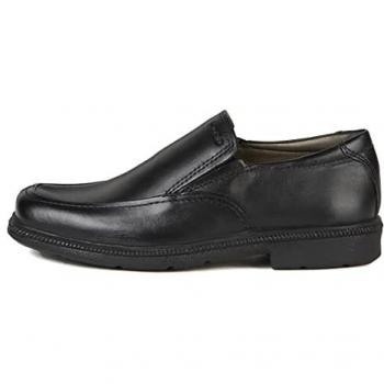 Geox Jr Federico Black Boys' School Shoes - Size 3 UK / EU 36