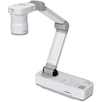 Epson High-Resolution ELPDC21 Document Camera in Grey and White Color