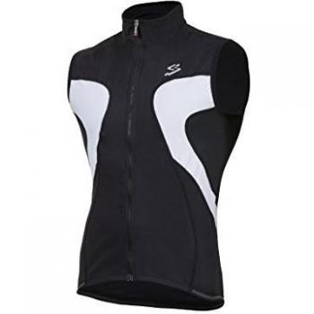 Spiuk Team Light Chaleco, Hombre, Negro/Blanco, L