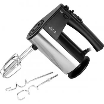Batidora de Mano ECG RS 5011, 500W, Turbo, Color Negro