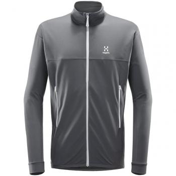 Haglöfs Lithe Forro Polar, Hombre, Antracita, XL