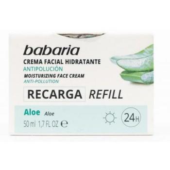 Babaria Aloe Vera Crema Facial Hidratante Antipolución Refill 50ml