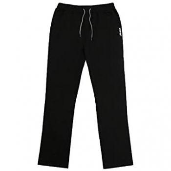 Pantalón de fitness Joluvi Fit Campus Negro Unisex para Hombre