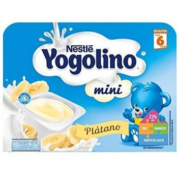 Nestlé Cereal Infantil Mini Lácteos con Plátano 6 x 60 gr (Also known as Nestlé Banana Flavored Mini Dairy Baby Cereal, suitable for children over 6 months)