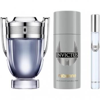 Paco Rabanne Invictus Eau de Toilette Estuche 100 ml con 3 productos