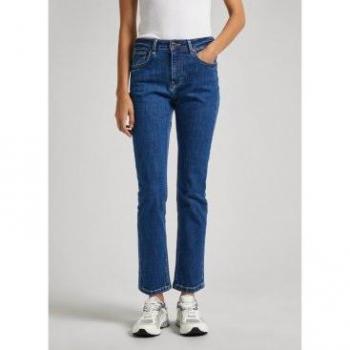 Vaquero recto de mujer tiro alto de Pepe Jeans