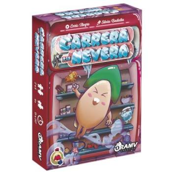 Juego de Mesa Carrera a la Nevera - Deducción y Card Drafting para 2-5 Jugadores, Edad Mínima: 6 Años, Multilingüe (Español y Catalán)