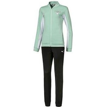 Puma Poly Suit G Chándal, Unisex niños, Mist Green, 116