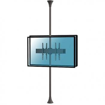 Soporte Inclinable Kimex para 2 Pantallas de 32'' a 75'' - Altura 240 cm - VESA 400x400 - Máx. 30 Kg