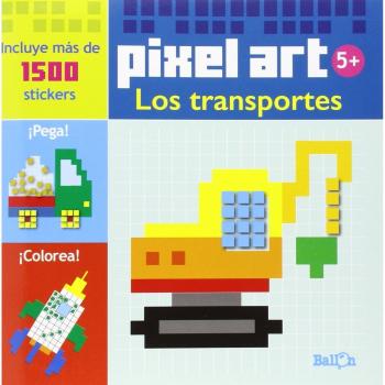 Pixel art/stickers - Los transportes