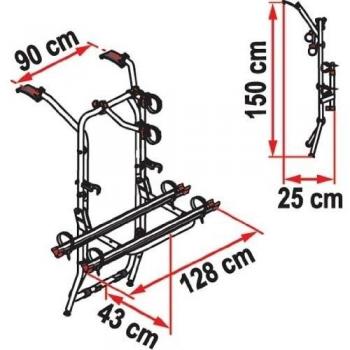 Fiamma Carry Bike Pro - Portabicicletas para coches